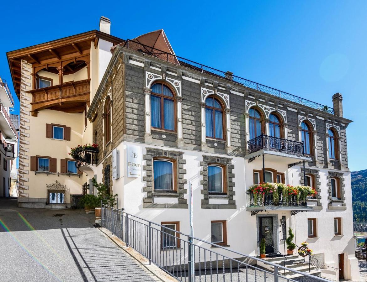 Boutique Hotel Eden St Moritz Exterior foto