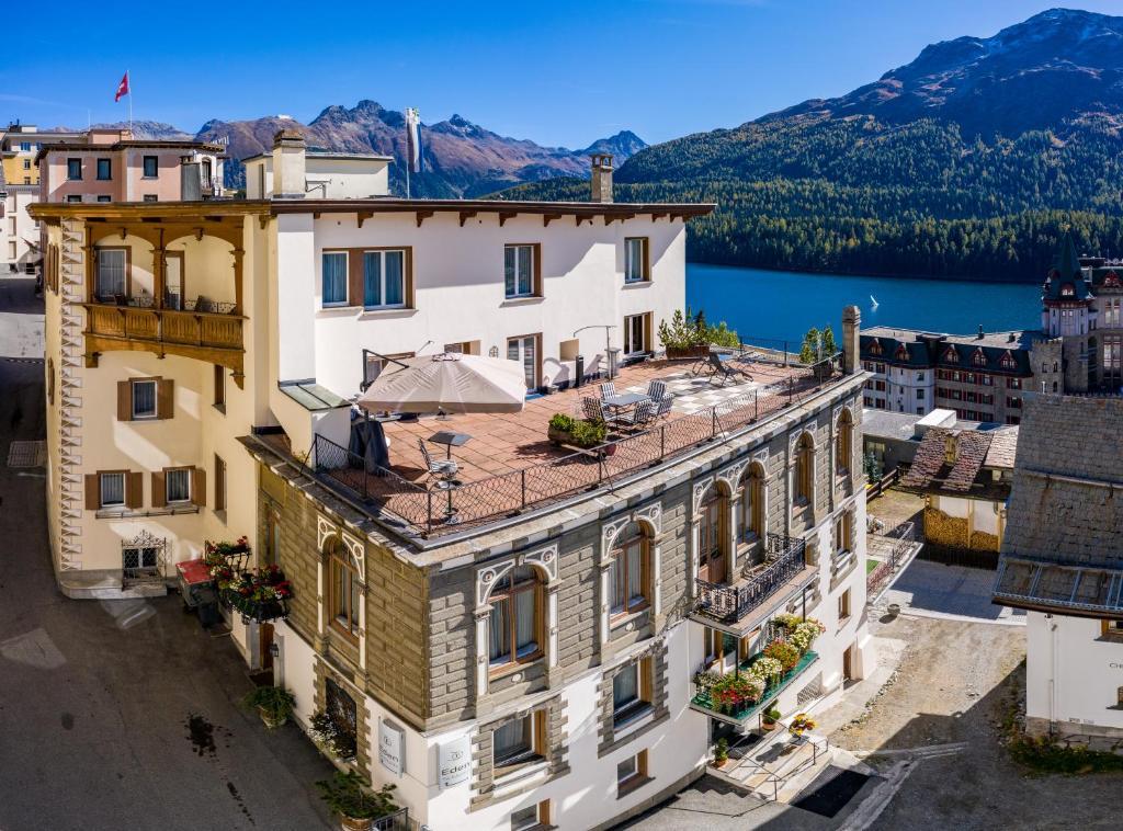 Boutique Hotel Eden St Moritz Exterior foto