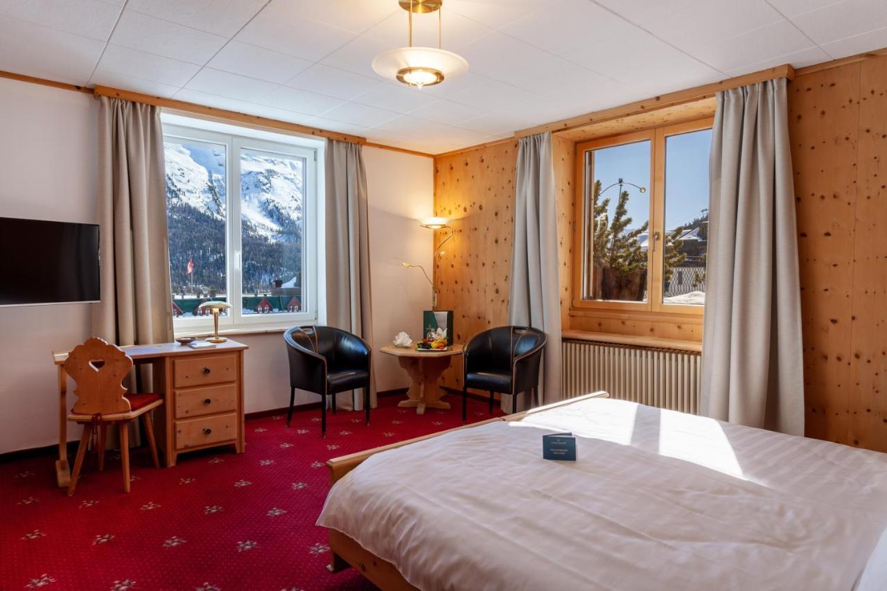 Boutique Hotel Eden St Moritz Exterior foto