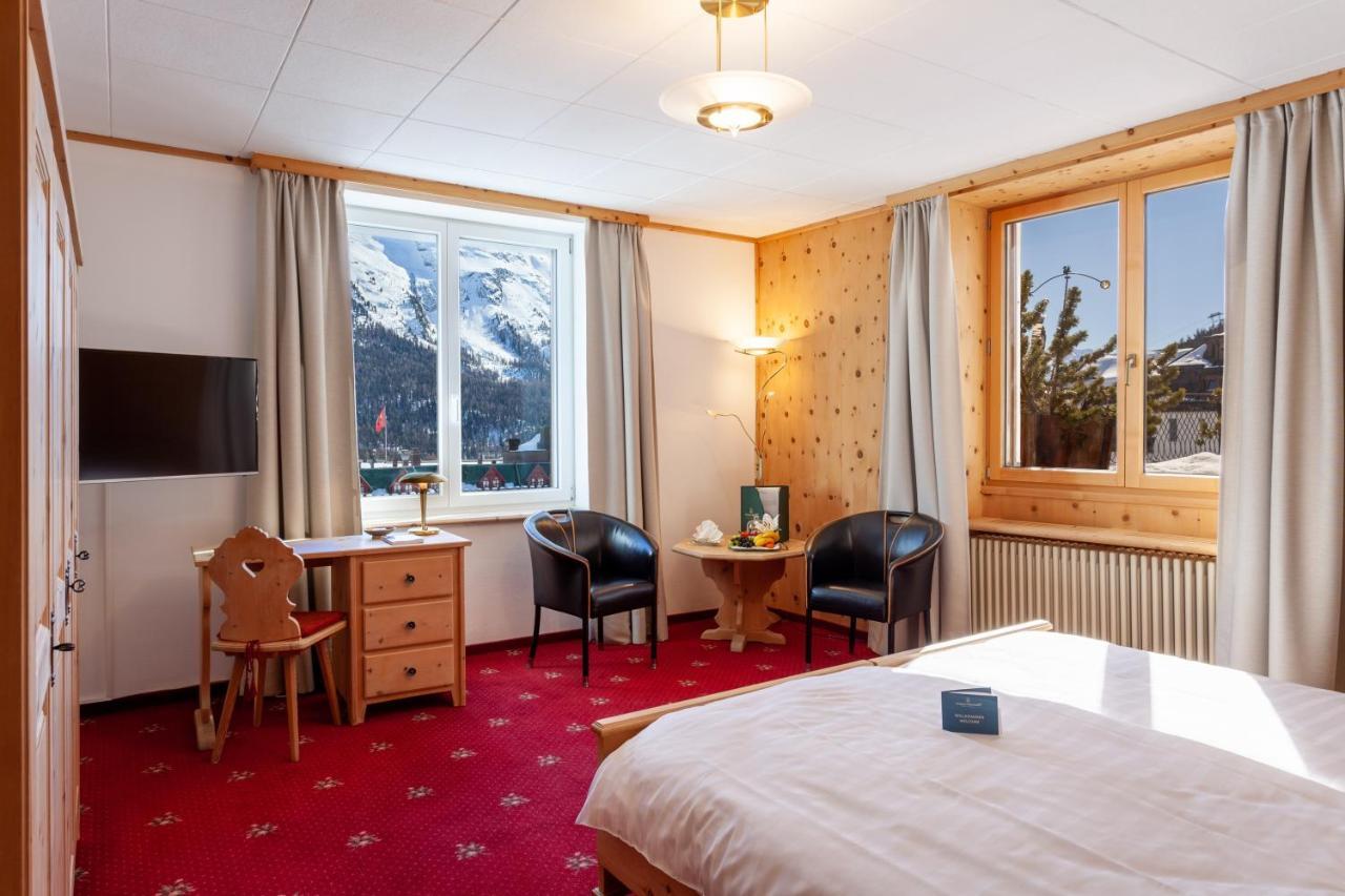 Boutique Hotel Eden St Moritz Exterior foto