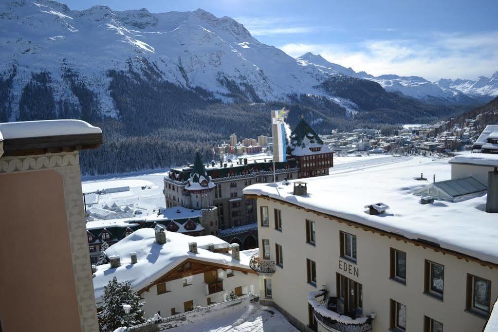 Boutique Hotel Eden St Moritz Exterior foto